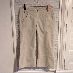 EUC Prana Khaki stretch capris